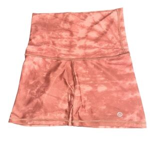 Gilly Hicks Coral Tie-Dye Shorts